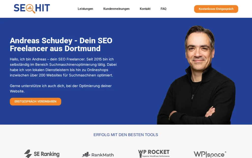 Startseite von SEOHIT