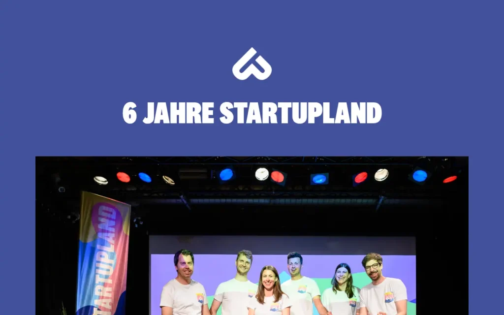 Startseite von Startupland