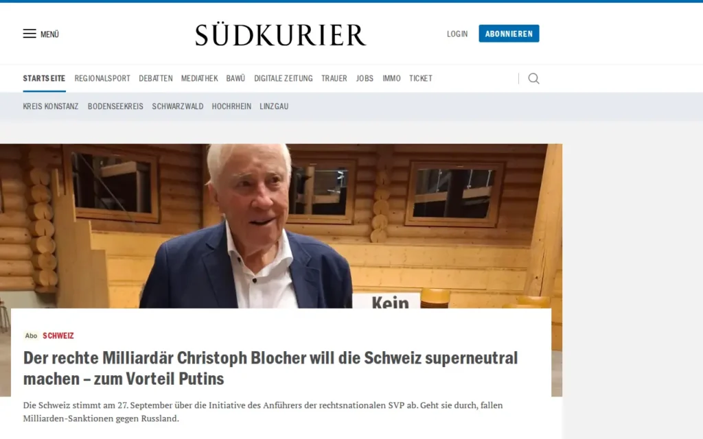Startseite von SÜDKURIER (suedkurier.de)