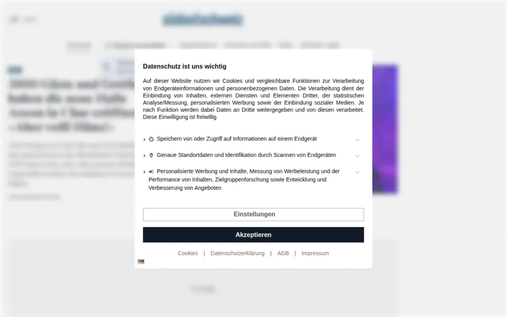 Startseite von suedostschweiz.ch