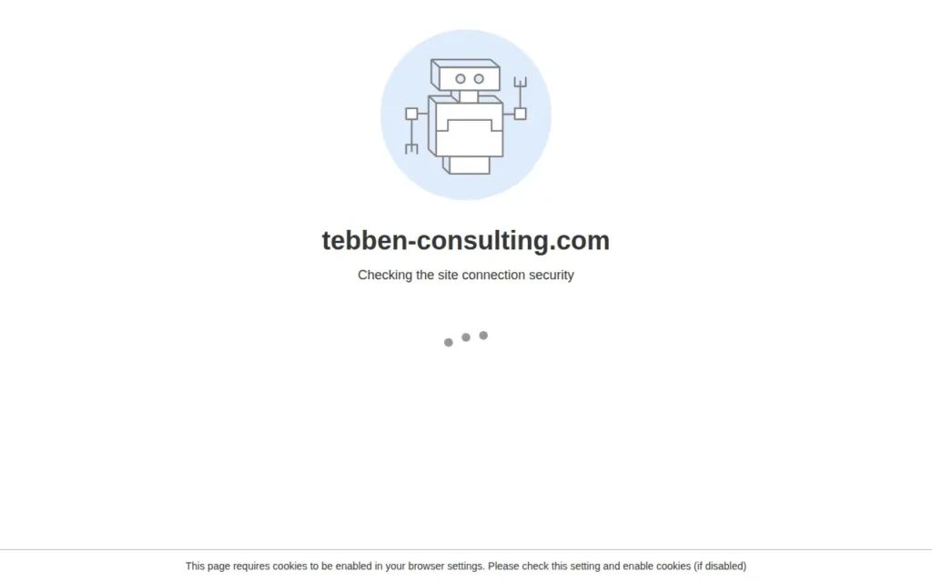Startseite von Tebben Consulting