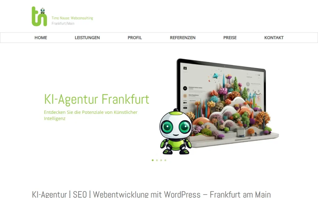 Startseite von tn:webconsulting