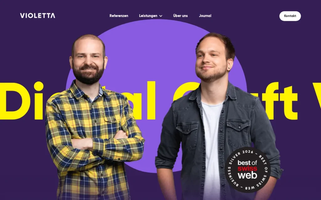 Startseite von Violetta Digital Craft GmbH