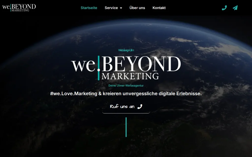 Startseite von we.Beyond