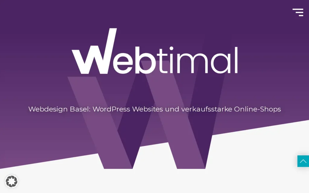 Startseite von Webtimal GmbH