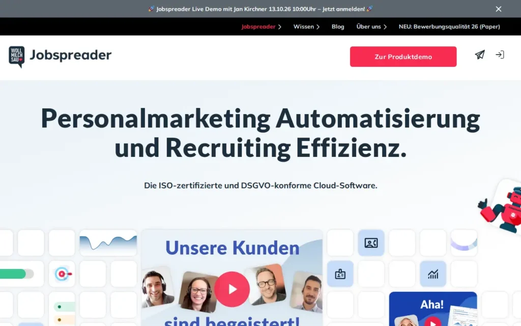 Startseite von Wollmilchsau